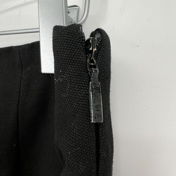 Loewe Skirt Womens US8/FR40 Black Pencil Cotton Straight Office Career Scandi - Picture 3 of 8